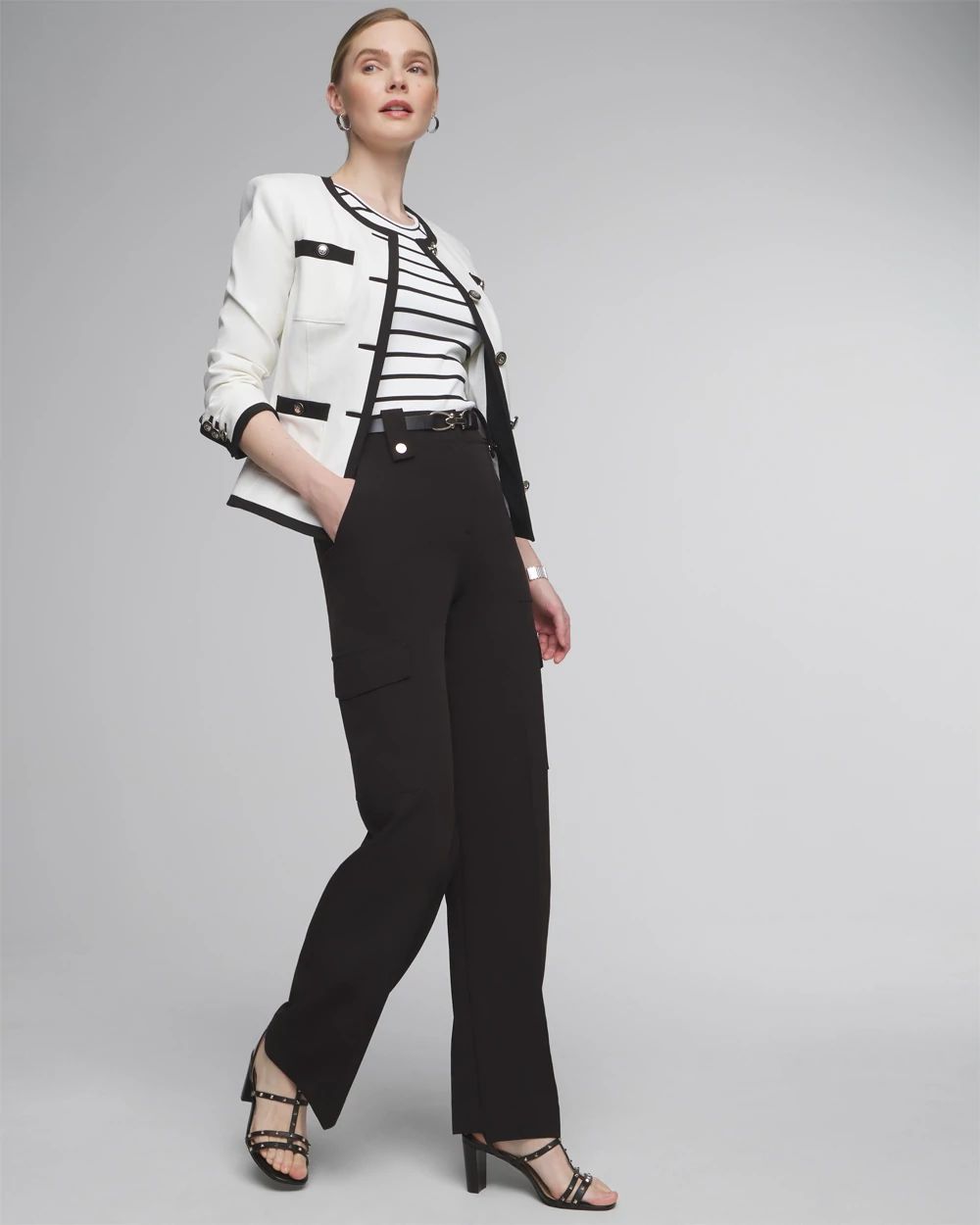 White house black market wide leg pants cheap